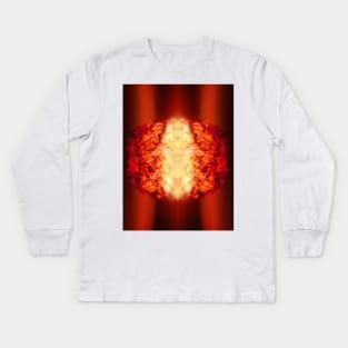 Atomic Collage Kids Long Sleeve T-Shirt